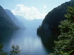Picture of the lake Königssee.