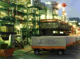 Luftaufnahme des Sonderabfallverbrennungsanlage Ebenhausen