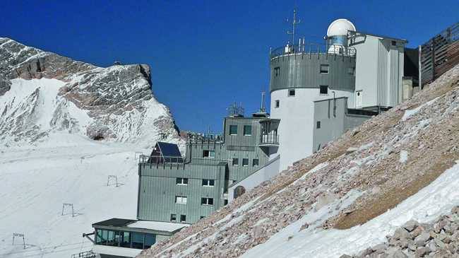 Umweltforschungsstation Schneefernerhaus an der Zugspitze