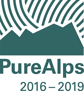 Wortmarke des Projekts PureAlps