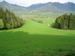 Blick auf die Berge