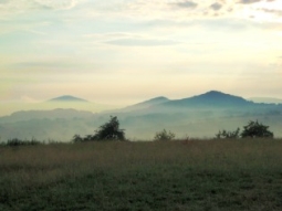 Landschaftsaufnahme der Kuppenrhön