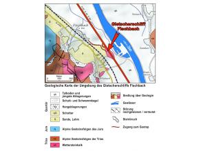 Geologische Karte der Umgebung von Fischbach