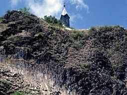 Blick auf den Basaltkegel