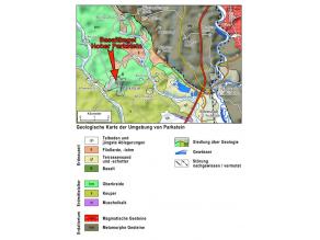 Geologische Karte der Umgebung von Parkstein