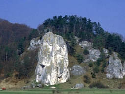 Felsen des Burgstein bei Dollnstein