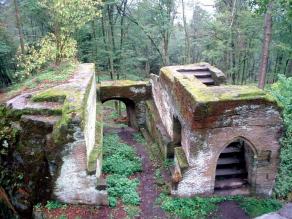 Burgruine Rotenhan aus verschiedenen Blickwinkeln