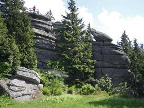 Gipfelfelsen des Dreisessels