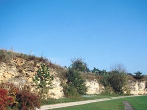 Blick auf die Riesseekalke