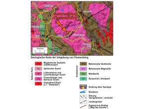 Geologische Karte der Umgebung von Flossenbürg