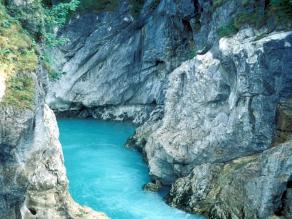 Blick in die Lechklamm