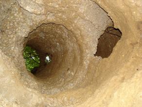 Blick durch eine geologische Orgel