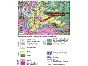 Geologische Karte der Umgebung von Heusterzbühl