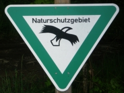 Schild Naturschutzgebiet