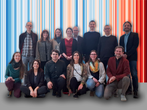 Das Team des Klima-Zentrums - Gruppenfoto. Das Team des Klima-Zentrums - Gruppenfoto.