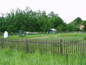 Der Garten an der Dienststelle Kulmbach