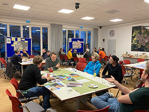 Personengruppe beim Auftakt-Workshop zum Landschaftsplan 