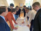 Akteure von Kommune und WWA tauschen sich im Rahmen eines Beratungsgesprächs aus Akteure von Kommune und WWA tauschen sich im Rahmen eines Beratungsgesprächs aus