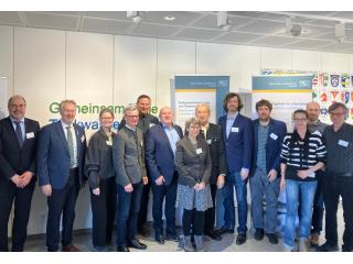 Projektpartner von deutscher und tschechischer Seite (LfU, Zweckverband waldwasser, Regionalbehörden und Projektpartner T. G. Masaryk Water Research Institute und Povod Vlta State Enterprise)