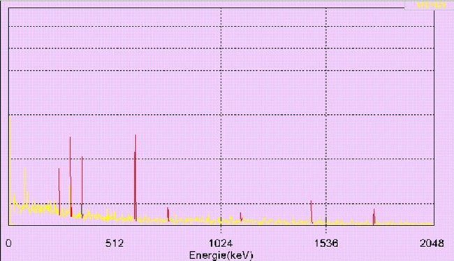 Typisches Gamma-Spektrum