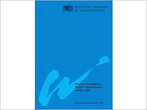 Titel eines wasserwirtschaftlichen Berichts zur Niedrigwasserperiode 2003.