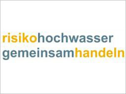 Wortmarke 'RisikoHochwasser-GemeinsamHandeln' Wortmarke 'RisikoHochwasser-GemeinsamHandeln'