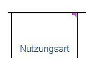 Markierung in der rechten oberen Ecke einer Excelzelle zu einem Kommentar, wie eben im Text beschrieben.